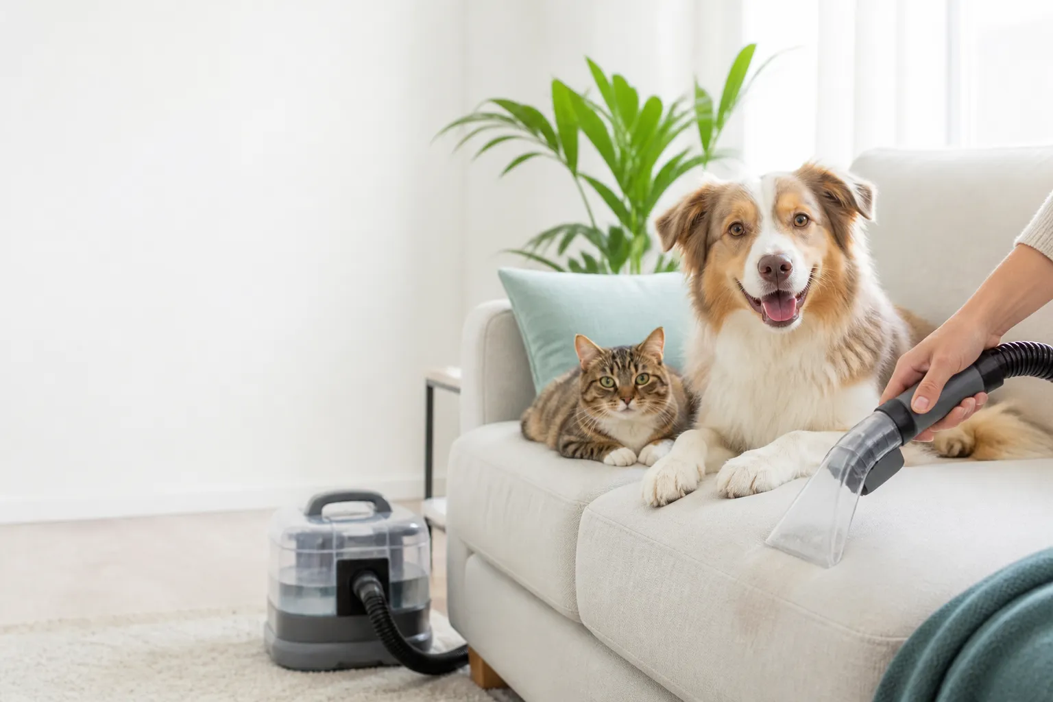 Imagen de la guía: Limpiatapicerías para mascotas