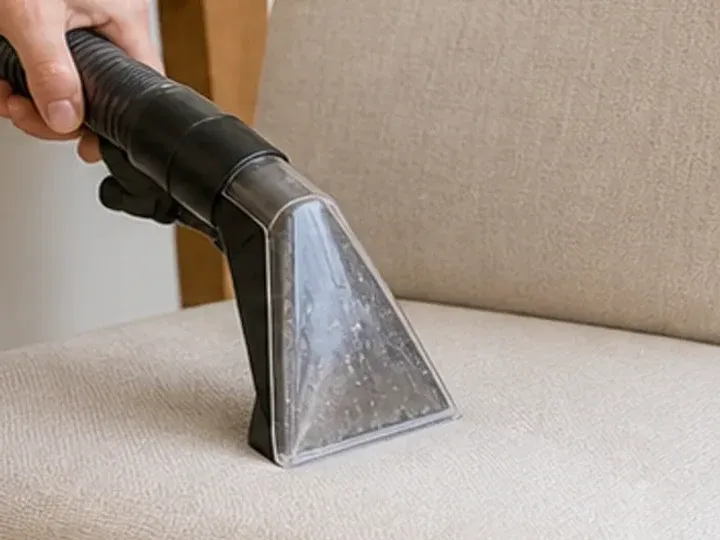 Extracción de humedad de una sección del asiento protegiendo la madera